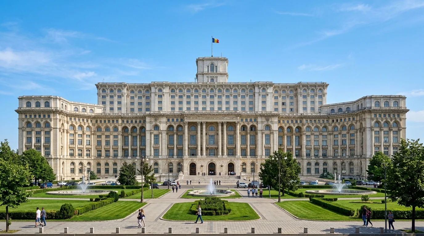 Best IPTV Romania - Palace of Parliament Bucharest