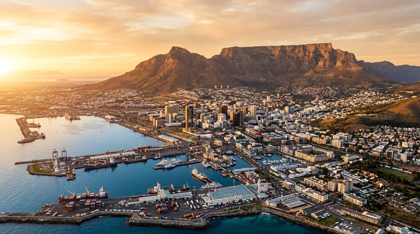 Best IPTV South Africa - Cape Town Table Mountain view