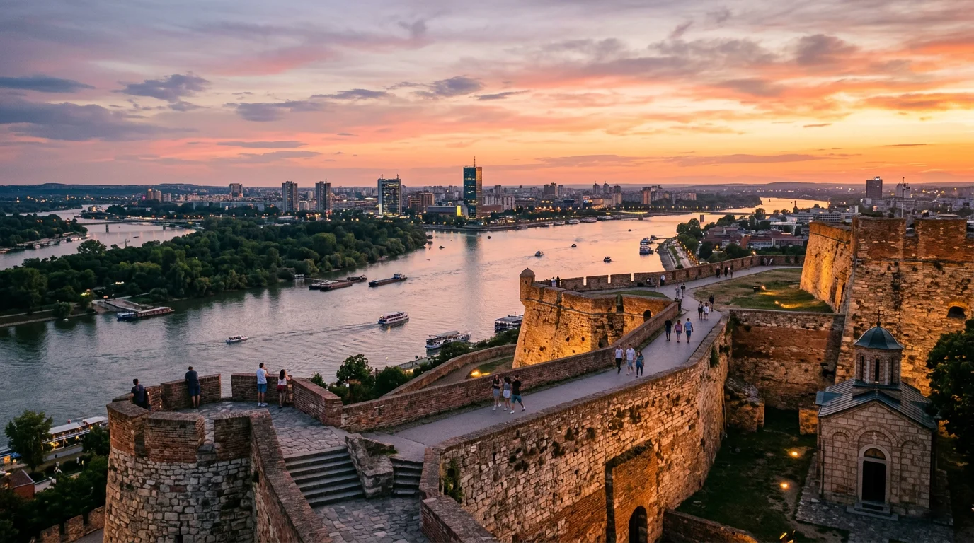 Best IPTV Serbia - Belgrade fortress Serbian Orthodox church
