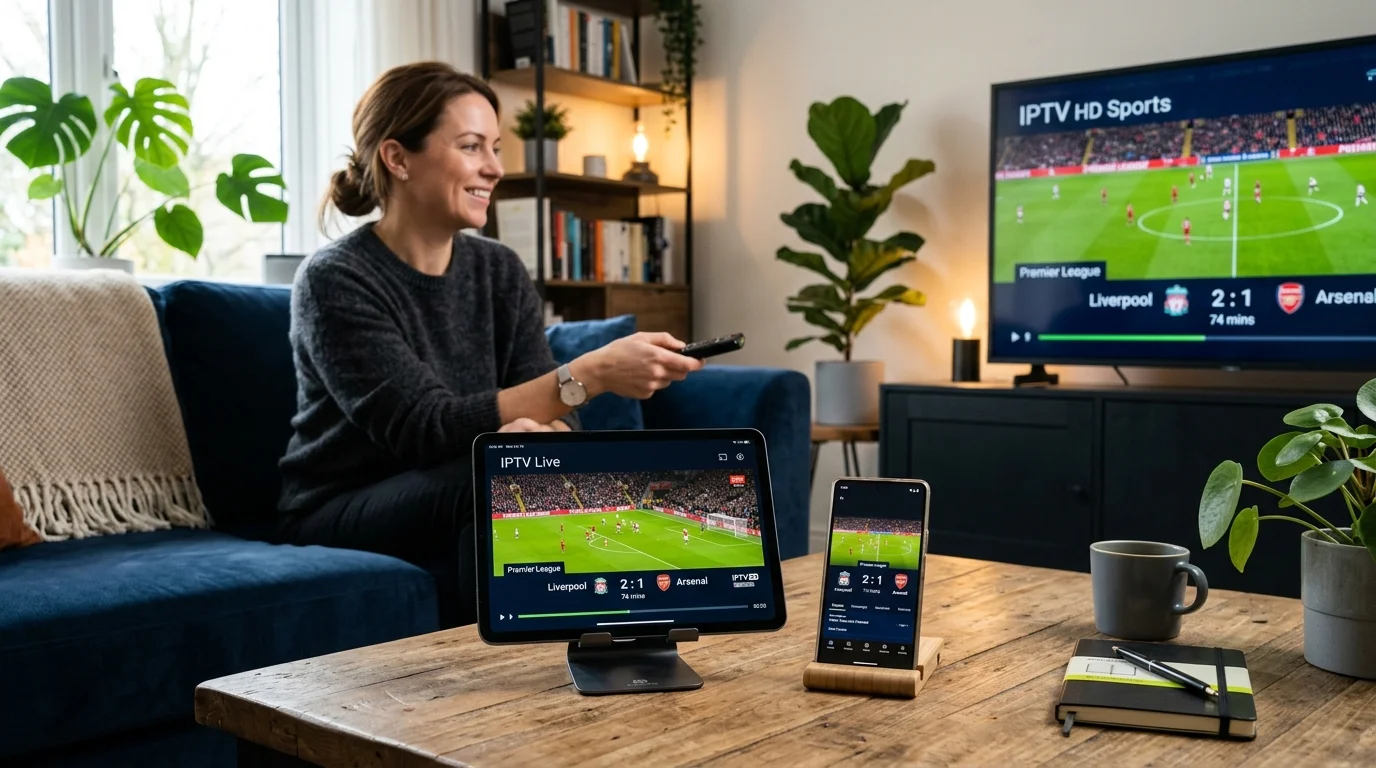 Helix IPTV streaming on multiple connected devices